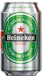 Blik bier Heineken